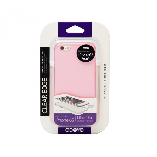 Clear Edge Protective Snap Case iPhone6 Plus